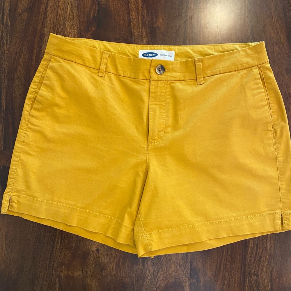 Dark mustard shorts